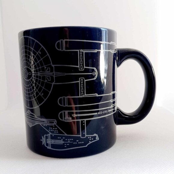 Star Trek Original Series Ceramic Mug 11oz Enterprise Starship - Picture 2 of 4